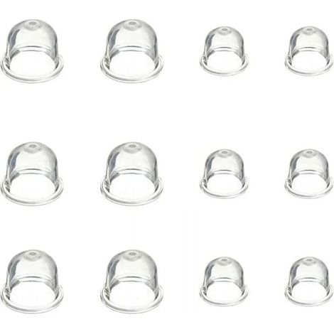 12pcs Carburetor Primer Bulbs 19mm 22mm Carburetor Primer Bulbs Accessories for Brush Cutter Chainsaw Blower Lawn Mower YMYNY