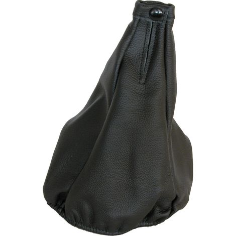SOUFFLET DE LEVIER DE VITESSE 100% CUIR NOIR (1/2)