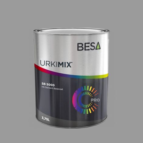 Pot de peinture Polyuréthane / bi composant Gris De Sécurité RAL 7004 Mat - 1,5 kg
