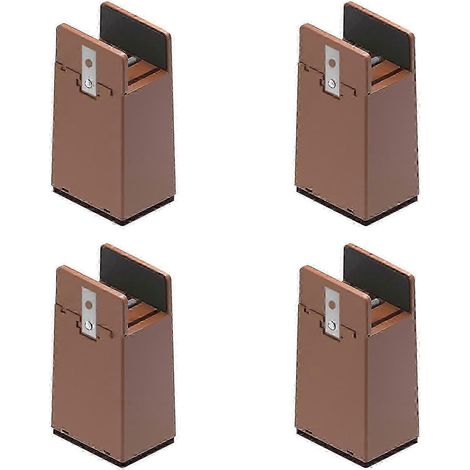 Rehausseur de pieds de table et de chaise 2026 avec clips à vis, hauteur réglable par 5/10 cm (1/5)
