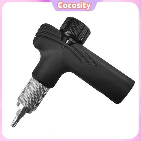 Cocosity Clé dynamométrique de vélo Clé de Vélo, Jeu de Clés Dynamométriques Réglables Portables, Légères sport accessoires Noir (1/5)