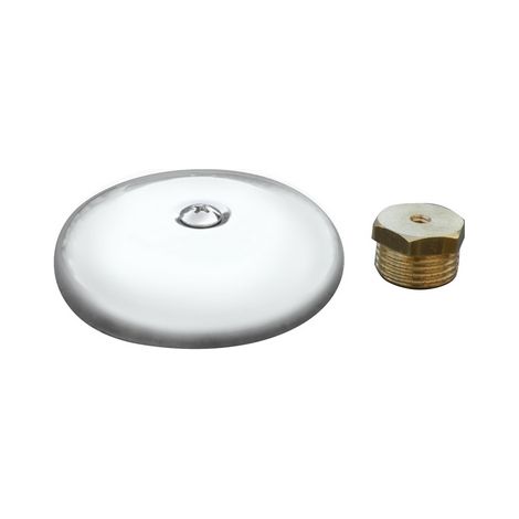TAPPO OTTONE CON VITE E ROSONE 1/2- 1/2 - CONF- FAIDF- pezzi 1