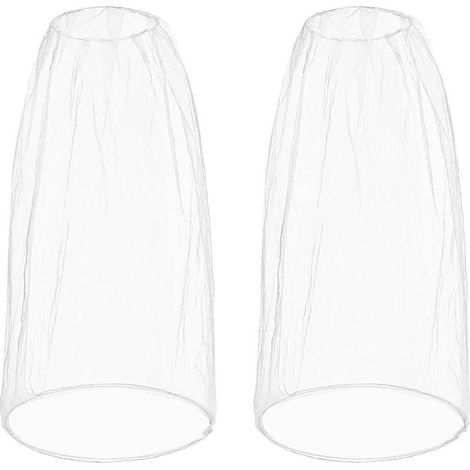 Lot de 2 grandes moustiquaires (99 x 66 cm), blanches (1/5)