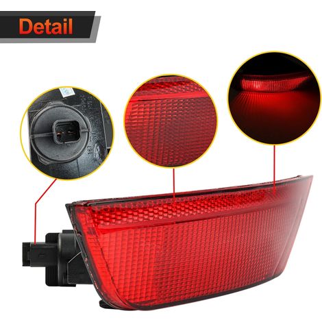 Focus Mk2, Feu Antibrouillard de Pare-chocs Arrière Gauche 8V4115K273AB Adapté pour Lampe Focus MK2 2008-2015 Réflecteur Accessoire Automobile (1/5)