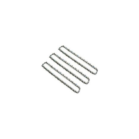 Pack de 3 chaînes de tronçonneuse 20 pouces – Acier haute qualité – 38 lames – Lubrification tridimensionnelle pour coupe optimale-Crezuo
