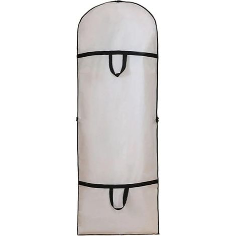 Housse de protection pour vêtements, jupe longue, manteau long, housse anti poussière, sac de rangement pour la maison, étui de rangement, organisateur pour vêtements suspendus (1/5)