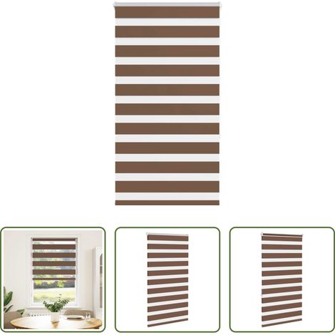 Doppelrollo -  Doppelrollo Braun 75x150 cm Stoffbreite 70,9 cm Polyester (1/5)