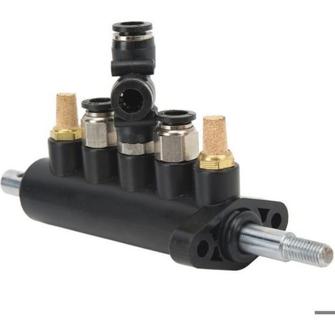 Valve de commande d'air pour changeur de pneus - OKZ® - Valve à pédale - 5 voies - Alliage d'aluminium