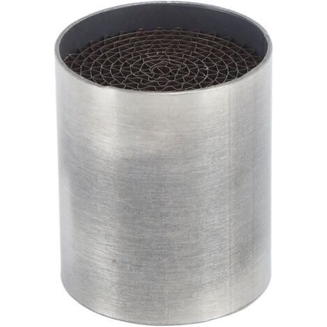 QORVA-Pot d'échappement de moto, catalyseur en fer, silencieux central avant pour moto (1/4)
