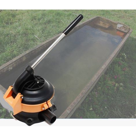 Le Poisson Qui Jardine – Pompe manuelle 1200 l/h – Hauteur de refoulement 4m – Matériaux professionnels – Pour filtres de bassin et fontaines (1/5)