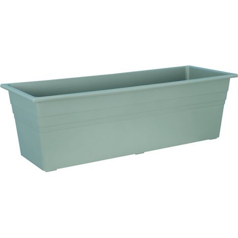 Pot de fleurs Ronda Jardinière 40cm - 7,6L - Vert argile - Fabrication Française - Livraison gratuite (1/3)