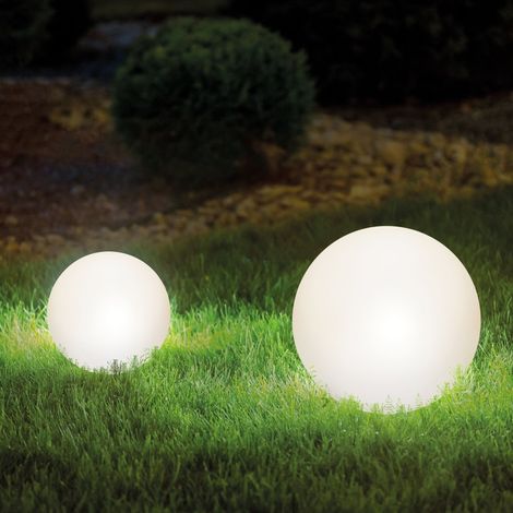 esotec Solarkugeln SIENA 2er-Set ⌀=20 und 30 cm LED-Gartenkugel outdoor 102894 (1/5)