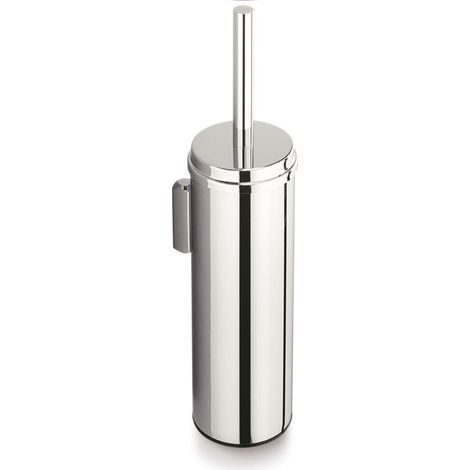 BELTRAN 73341 COMPLEMENTOS Escobillero Cilíndrico Para Colgar Pared Cromo - ref: 064-73341