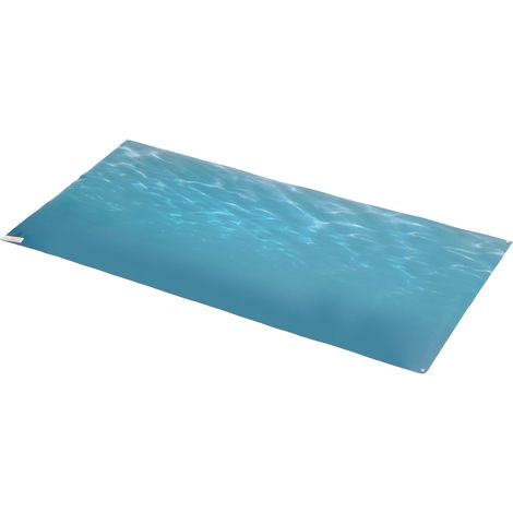 Sticker de fond pour aquarium en PVC autocollant, motif marin 3D, 61 x 41 cm (1/5)