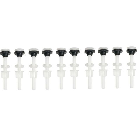 10pièces Bouton Poussoir De Réservoir Eau (1/5)