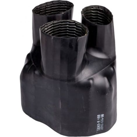 Wärmeschrumpf-Abreißmanschette, SEH3-B 160 (180-58) (schwarz), 427039