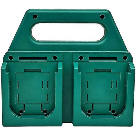 Aufbewahrungsgestell für Makita Bosch 18V Li-Ion-Akkus, 4 Steckplätze, tragbar (1/5)