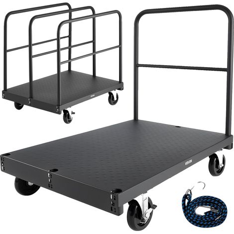 VEVOR Carrello per pannelli e porte in cartongesso da 272 kg con ruota pneumatica da 20,32 cm, portata 2500 libbre (1/2)