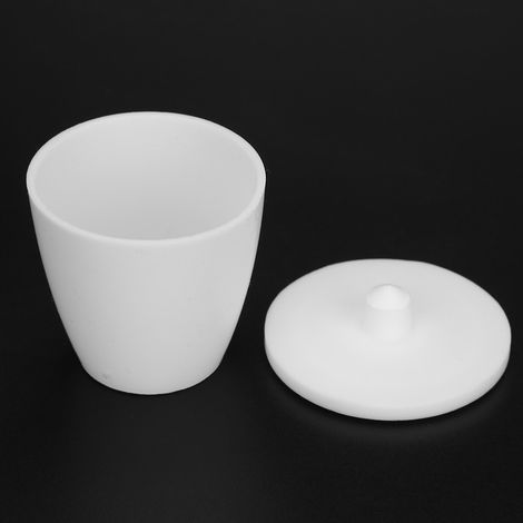 Creuset en PTFE de laboratoire 30ml avec couvercle, équipement haute forme pour expériences (1/5)