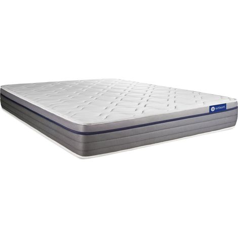 Pack Colchón gris espuma viscoelástica 140 x 190 (1/5)