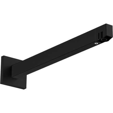 Hansgrohe Accesorios - Brazo de ducha 41 cm, negro mate 24337670 (1/2)