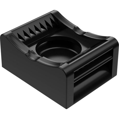 Hebotec KBS-SN 4-20 10 Befestigungssockel  3011-572C    Schwarz 1 St.