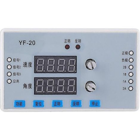 Module de commande de variateur de vitesse pour moteur pas à pas avec affichage numérique 7-30 V CC