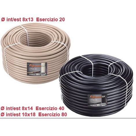 Tube en PVC pour 100mt beignet 40/120 p