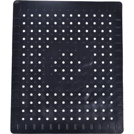 Tapis De Lavabo - En Caoutchouc - 31 x 26 cm - Pour Protection Du Fond De Lavabo Et Anti-Éclaboussures - 2 Pièces (1/5)