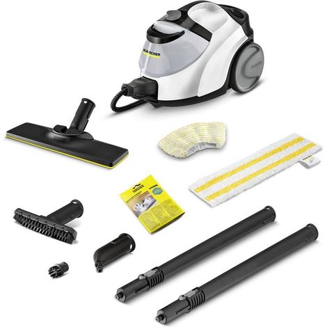 Karcher SC 5 EasyFix Limpiador a Vapor Blanco y Negro