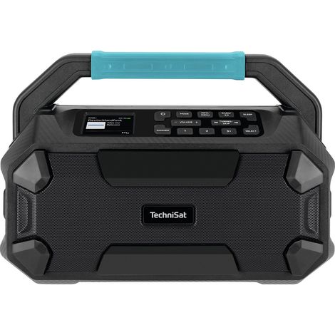 TechniSat VIOLA 231 OD Baustellenradio DAB+, UKW DAB+, UKW, Bluetooth® spritzwassergeschützt Schwar (1/5)
