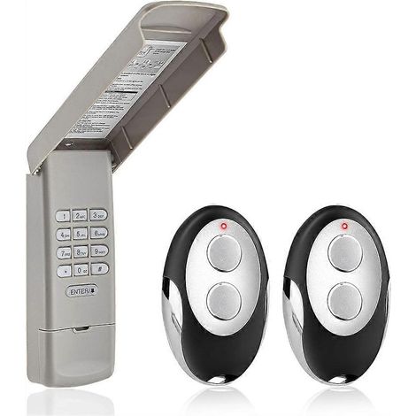 Clavier pour ouvre-porte de garage 877MAX avec 2 télécommandes, remplace les télécommandes 893LM, 893Max, 971LM et 371LM. (1/4)