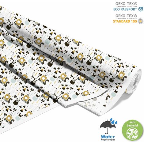 Outdoor dekostoffe oxford - Motiv Wikinger - Skandinavien (1/5)