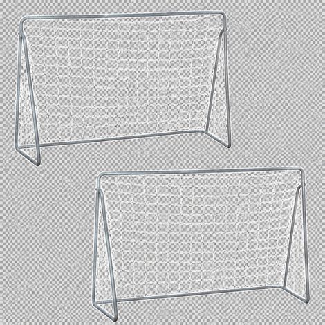 2-in-1 Soccer Goal with Net and Target Panel, Steel Frame Football Goal 2-Pack (1/5)