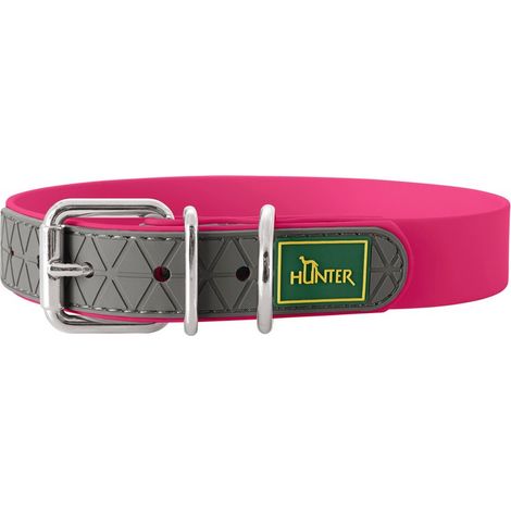HUNTER Convenience - Collier pour chien, plastique, 35 XS-S, framboise (1/3)