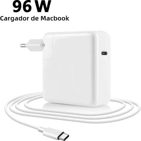 96-W-USB-C-Ladegerät, kompatibel mit 16-Zoll-, 15-Zoll- und 13-Zoll-MacBook Pro und MacBook Air. PD-Schnellladeadapter, kompatibel mit Laptops, Tablets und Smartphones. JSR (1/4)