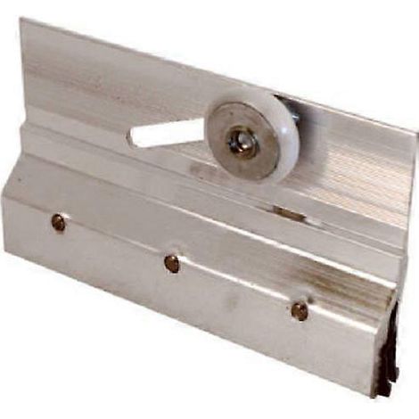 Roulettes de porte de douche avec poulies en aluminium pour cabine de douche coulissante en verre - Accessoires de remplacement (couleurs assorties) (1/5)