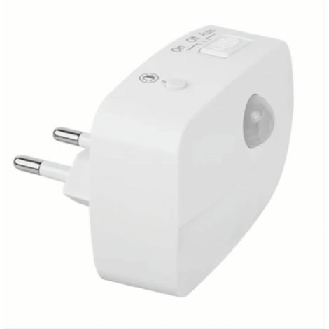 Lámpara de noche inteligente con sensor, conectada a la red, pequeña, de contacto, PIR (1/5)