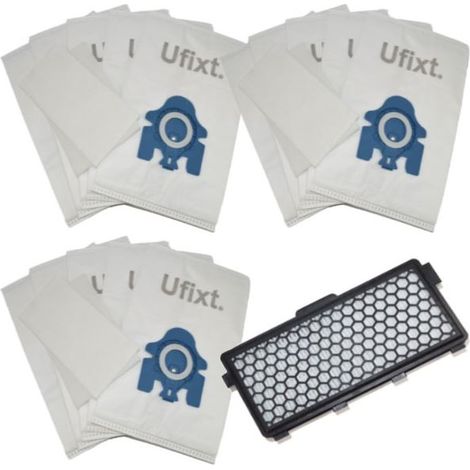 GN Bags For Miele Vacuum Cleaner 15 x Dust Bags and Filters MULTIPACK GN Type (Blue Collar) (1/2)