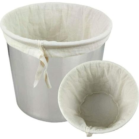 GROOFOO Sac Brassage Biere Sac de brassage à la maison pour sacs à bière et confiture de vin à la bière avec lait de fruits et yogourt (lot de 2) (1/5)