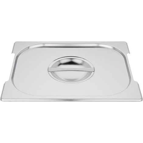 Couvercle Bac Gastro Inox à Anse GN 1/2 - Vogue (1/5)
