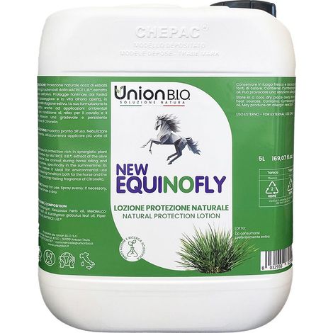 Lozione Citronella Tea Tree ed  Eucalipto per Cavalli Repulsiva insetti e zanzare 5 lt