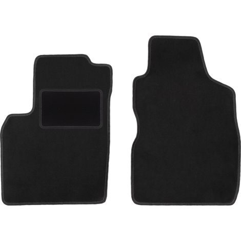 Tappetini anteriori per: Fiat Panda II hatchback (2002-2010) neri (1/5)