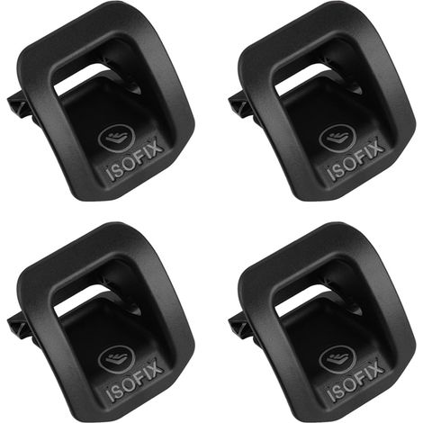 Lot de 4 cache-interrupteurs pour voiture Classe A CLA GLA W156 W177 W176 A1769230100 Noir (1/4)