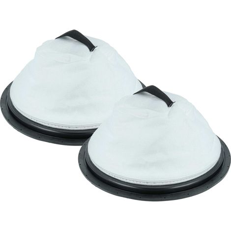 vhbw 2x elemento filtrante compatibile con Nilfisk CV 20, 30i, 30iRRC, 30 aspiratore secco/umido