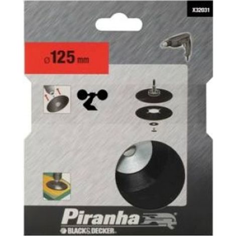 Platorello in gomma 125 mm per trapani Black and decker (1/2)