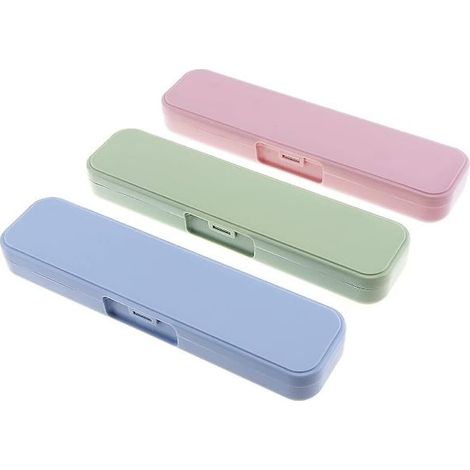 Boîte à couverts portable - Lot de 3, idéale pour le camping, les voyages et plus encore (Multicolore) (1/5)