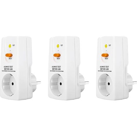 tomacorrientes GFCI de 16 A con protección contra fugas, tomacorriente RCD, interruptor automático doméstico, interruptor de apagado, tomacorriente de seguridad personal, tomacorriente europeo (1/5)