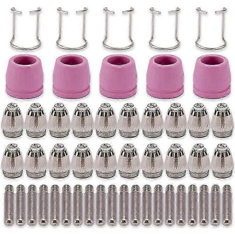 Kit de consommables pour découpeur plasma Ag60 sg-55 wsd-60 : embouts de torche, buses et accessoires. (1/5)
