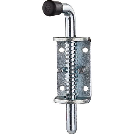 Universal Federriegel Riegel Verschlussriegel Türriegel verzinkt mit Arretierung (1/3)